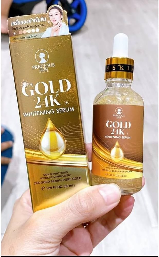 Precious Skin Thailand Gold 24K Whitening Serum 50ml